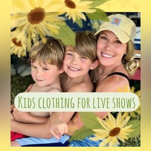Unlisted kids and baby clothing for live shows